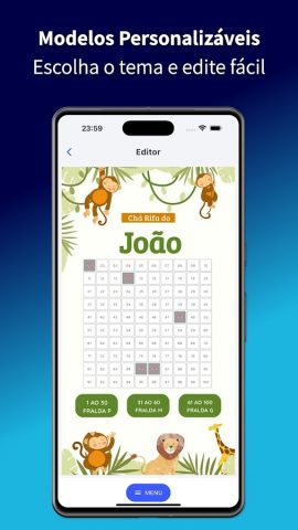 Chá Rifa de Fraldas для Android — скриншот 2