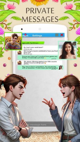 Chat Rooms — Find Friends для Android — скриншот 3