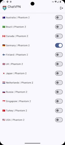 ChatVPN для Android — скриншот 1