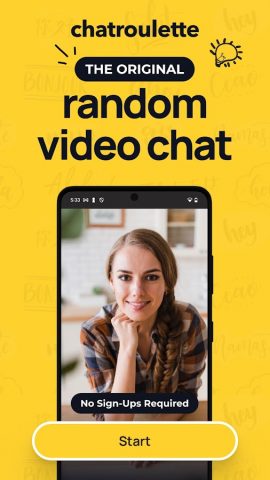 Chatroulette Random Video Chat для Android — скриншот 1