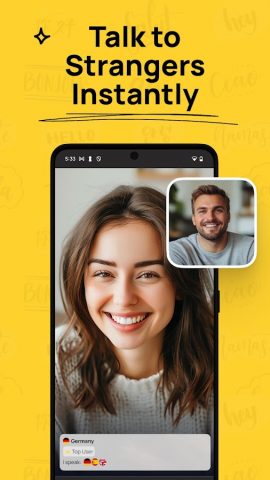 Chatroulette Random Video Chat для Android — скриншот 2