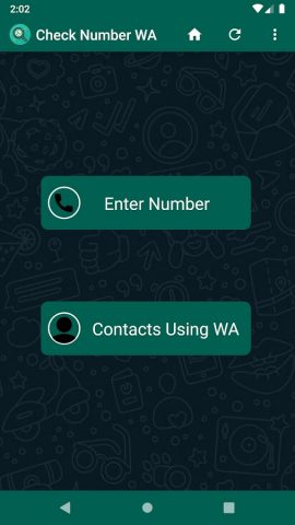 Check Number WA для Android — скриншот 1