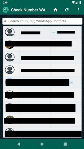 Check Number WA для Android — скриншот 4