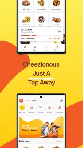 Cheezious для Android — скриншот 2