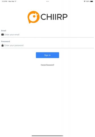 Chiirp Mobile для Android — скриншот 5