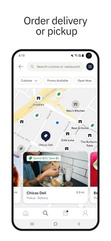 ChowNow: Local Food Ordering для Android — скриншот 2
