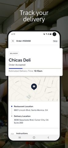 ChowNow: Local Food Ordering для Android — скриншот 4