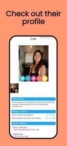 Christian Filipina Dating App для Android — скриншот 3
