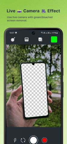 Chroma key Image-Video Creator для Android — скриншот 4