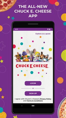 Chuck E. Cheese для Android — скриншот 1