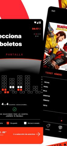 Cinemex для Android — скриншот 4