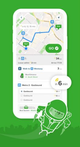 Citymapper — скриншот 3