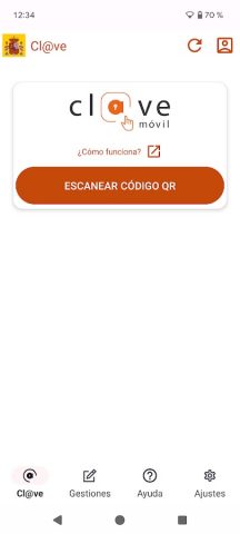 Cl@ve для Android — скриншот 3