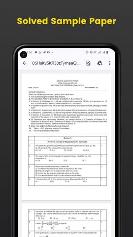 Class 10 Sample Papers для Android — скриншот 5