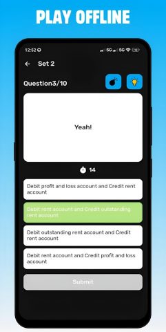 Class 11 Accounts MCQs Quiz для Android — скриншот 5