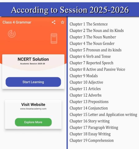 Class 4 English Grammar Guide для Android — скриншот 1