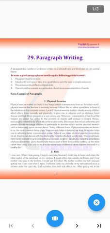 Class 6 English Grammar Guide для Android — скриншот 5