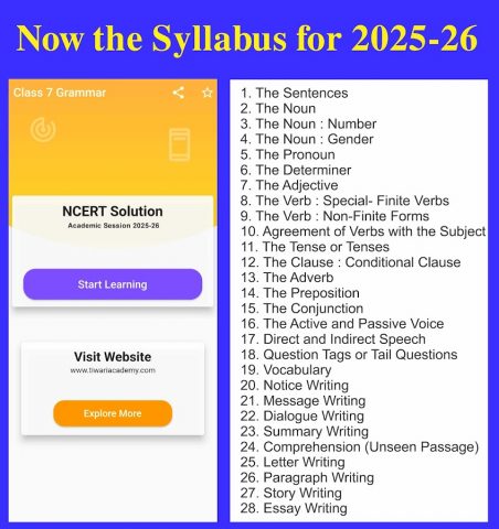 Class 7 English Grammar Book для Android — скриншот 1