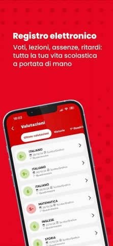 ClasseViva Studenti для Android — скриншот 3
