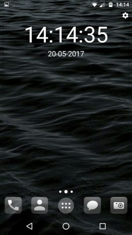 Clock Widget для Android — скриншот 2