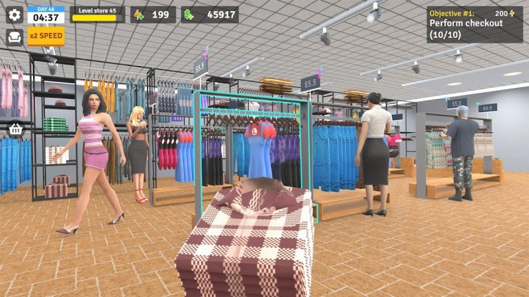 Clothing Store Simulator для Android — скриншот 3