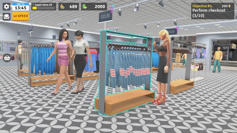 Clothing Store Simulator для Android — скриншот 4