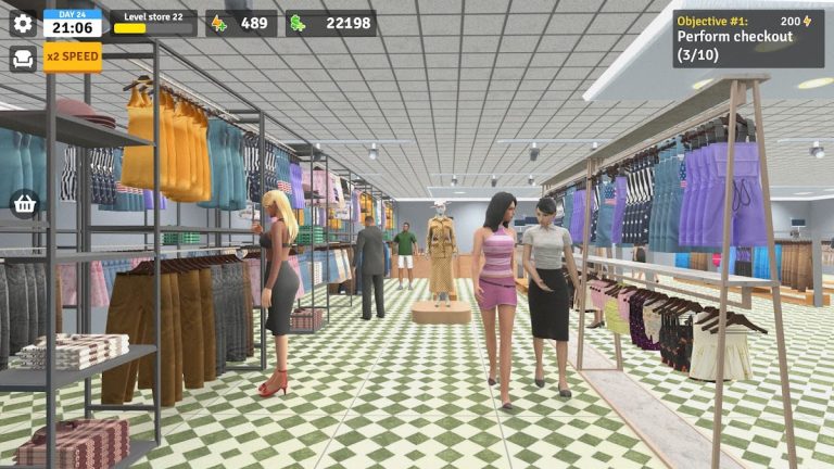 Clothing Store Simulator для Android — скриншот 5