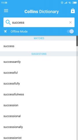 Collins English Dictionary — скриншот 2