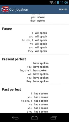 Collins English Dictionary для Android — скриншот 2