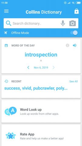 Collins English Dictionary — скриншот 3