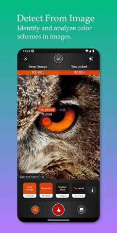 Color Detector — Live Cam Scan для Android — скриншот 2