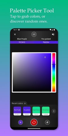 Color Detector — Live Cam Scan для Android — скриншот 3