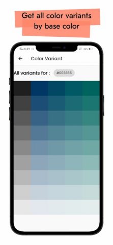Color Hunt — Color Palettes для Android — скриншот 3