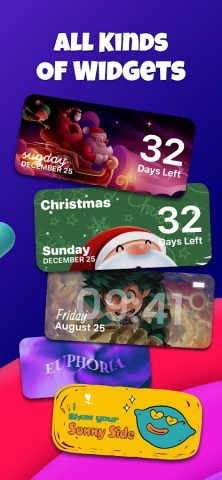 Color Widgets: Icon Themes для Android — скриншот 3