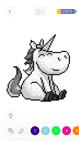 Color by Number: Pаскраска для Android — скриншот 1