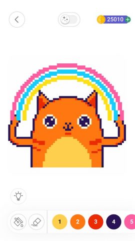 Color by Number: Pаскраска для Android — скриншот 5