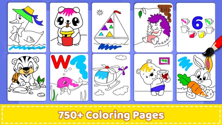 Coloring Games & Coloring Kids для Android — скриншот 1