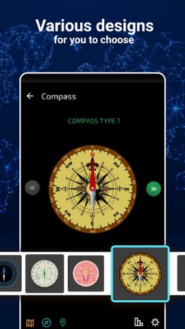 Compass: Direction Compass для Android — скриншот 2