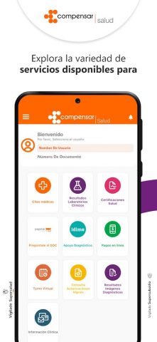 Compensar Salud для Android — скриншот 2