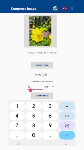 Compress Image Size In kb & mb для Android — скриншот 2