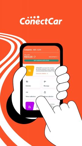 ConectCar: Tag, benefícios e + для Android — скриншот 1