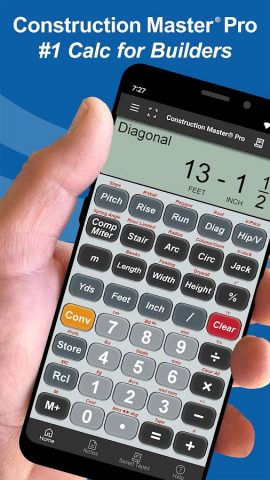 Construction Master Pro Calc для Android — скриншот 1