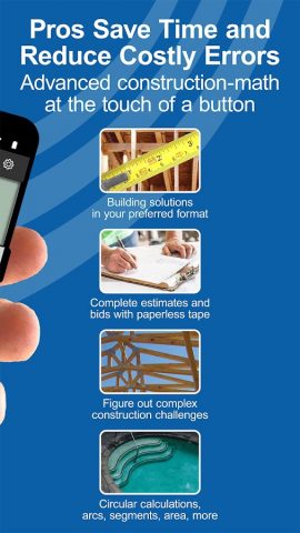 Construction Master Pro Calc для Android — скриншот 2