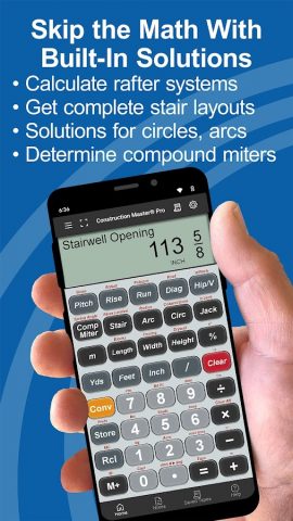 Construction Master Pro Calc для Android — скриншот 4