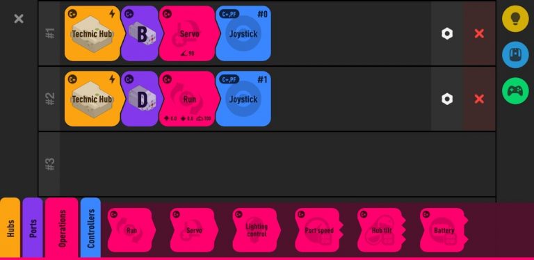 Controlz — MOC контроллер для Android — скриншот 5