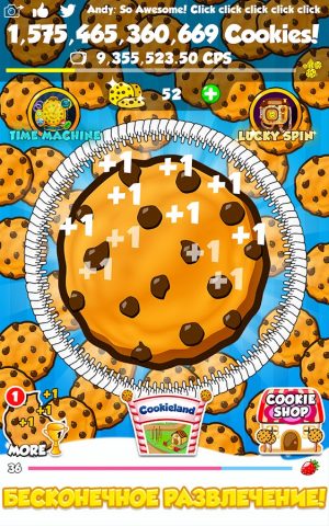 Cookie Clickers 2 для Android — скриншот 1