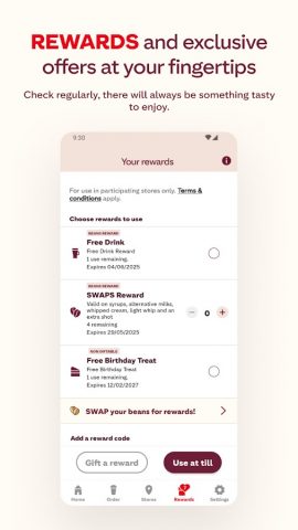 Costa Coffee Club для Android — скриншот 4