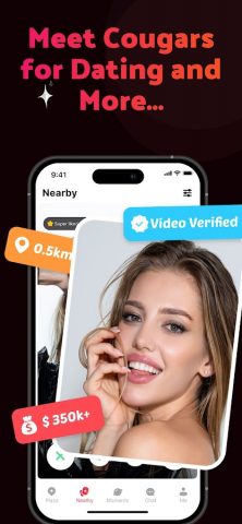 Cougar Dating Hookup App для Android — скриншот 3