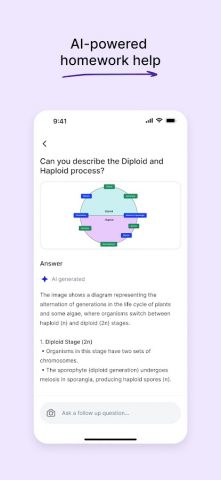 Course Hero: AI Homework Help для Android — скриншот 3