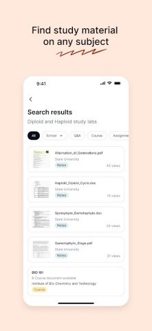 Course Hero: AI Homework Help для Android — скриншот 4